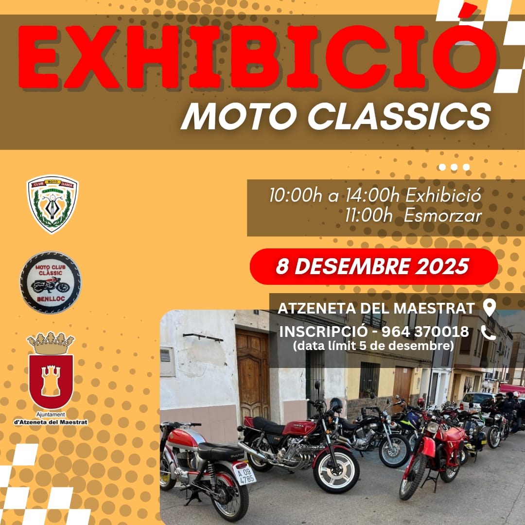 EXHIBICIÓ MOTOS CLÀSSIQUES